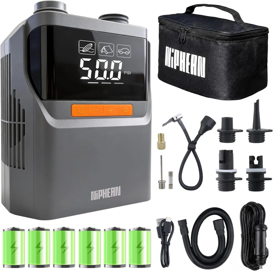 50 PSI rechargeable air pump