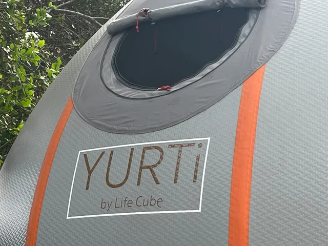 Close-up of the YURTi insulated panel surface